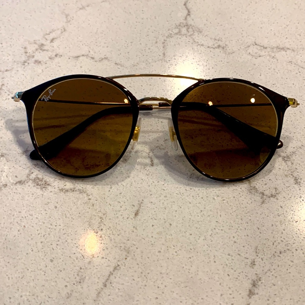 Rayban RB3546 brown and gold